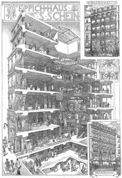 The Former Multi-Storey Carpet Store S. Schein by Franz von Krauss
